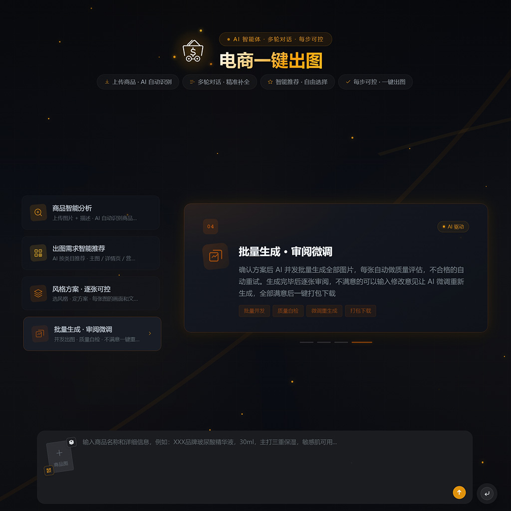 电商商品棚拍与试衣落地